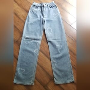 Hollister High Rise Dad Jeans Size 23R